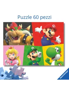 PUZZLE 60 PEZZI SUPER MARIO RAVENSBURGER (12004328) 2