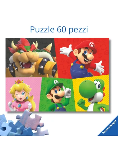 PUZZLE 60 PEZZI SUPER MARIO RAVENSBURGER (12004328)