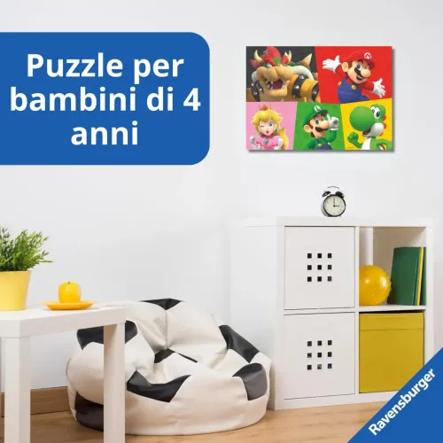 PUZZLE 60 PEZZI SUPER MARIO RAVENSBURGER...