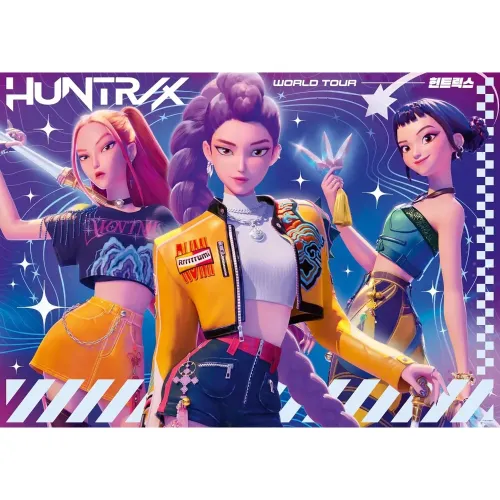 PUZZLE PAVIMENTO 125 PEZZI K-POP DEMON HUNTERS...