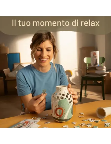 PUZZLE 3D VASO ORGANIC BEIGE RAVENSBURGER (12008074)