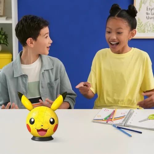 PUZZLE 3D POKEMON PIKACHU 72 PEZZI CON ORECCHIE...