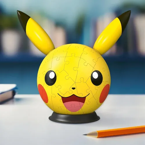PUZZLE 3D POKEMON PIKACHU 72 PEZZI CON ORECCHIE...