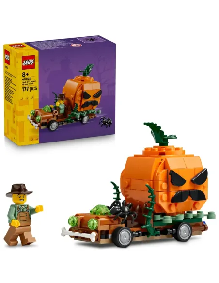 LEGO ICONIC FURGONE DI HALLOWEEN CON ZUCCA E MINIFIGURE (40822)