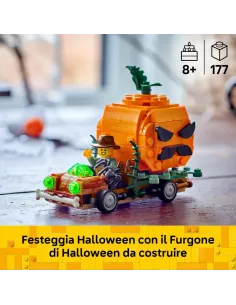 LEGO ICONIC FURGONE DI HALLOWEEN CON ZUCCA E MINIFIGURE... 2