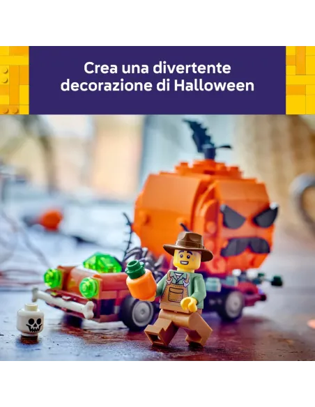 LEGO ICONIC FURGONE DI HALLOWEEN CON ZUCCA E MINIFIGURE (40822)