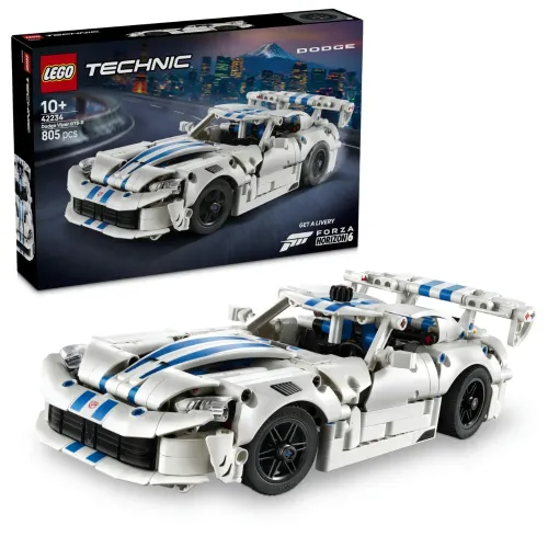 LEGO TECHNIC AUTO SPORTIVA DODGE VIPER GTS-R...