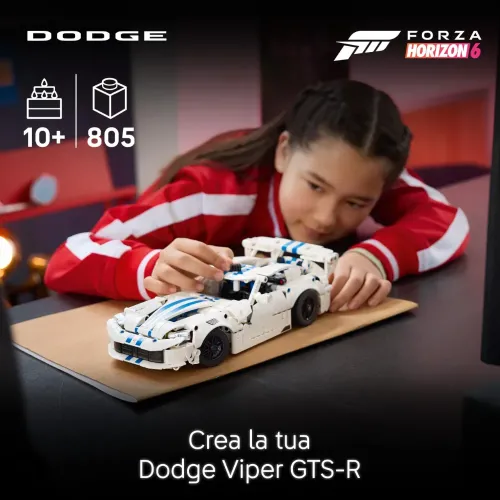 LEGO TECHNIC AUTO SPORTIVA DODGE VIPER GTS-R...