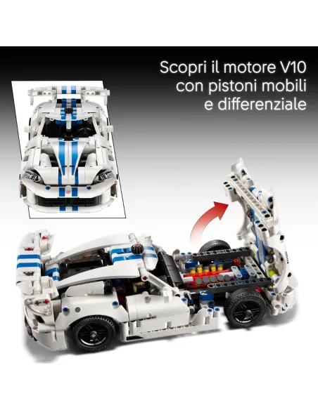 LEGO TECHNIC AUTO SPORTIVA DODGE VIPER GTS-R (42234)