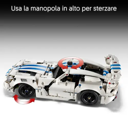 LEGO TECHNIC AUTO SPORTIVA DODGE VIPER GTS-R...