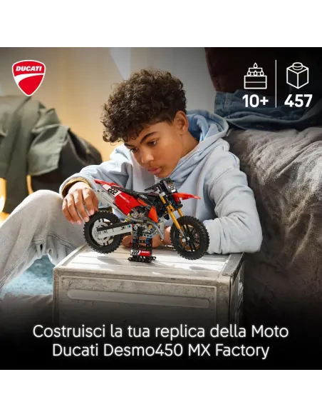 LEGO TECHNIC MOTO DUCATI DESMO450 MX FACTORY (42238)