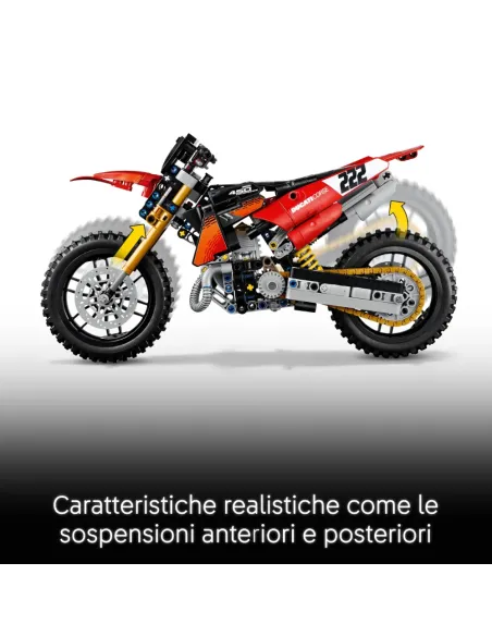 LEGO TECHNIC MOTO DUCATI DESMO450 MX FACTORY (42238)