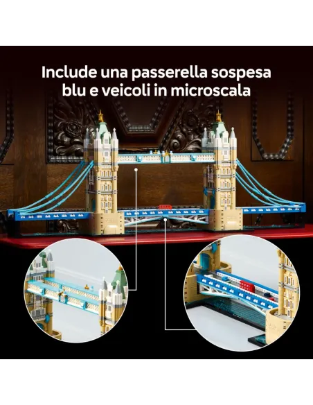LEGO ARCHITECTURE TOWER BRIDGE DI LONDRA (21067)