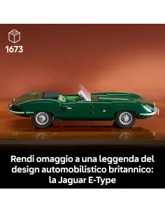 LEGO ICONS JAGUAR E-TYPE MODELLINO AUTO PER ADULTI (11381) 2