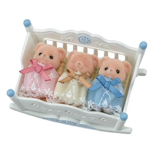 SYLVANIAN FAMILIES TRIGEMINI ORSO BISCOTTO CON...