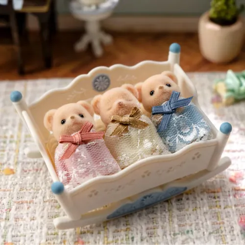 SYLVANIAN FAMILIES TRIGEMINI ORSO BISCOTTO CON...