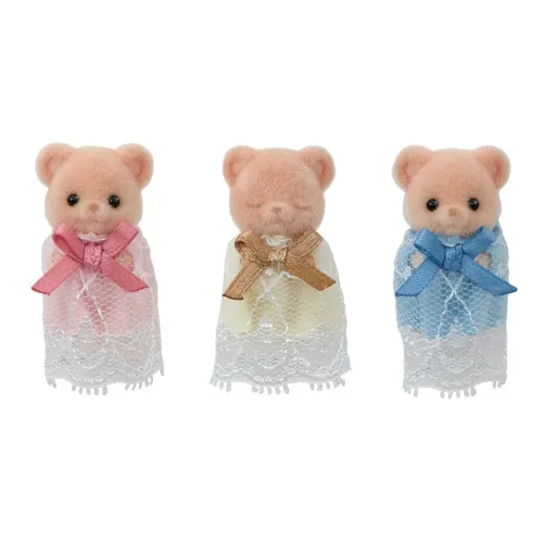 SYLVANIAN FAMILIES TRIGEMINI ORSO BISCOTTO CON...