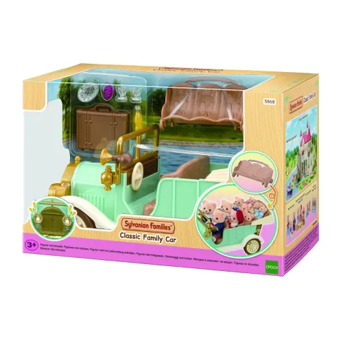 SYLVANIAN FAMILIES MACCHINA D'EPOCA CON...