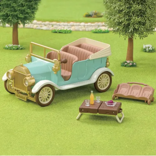 SYLVANIAN FAMILIES MACCHINA D'EPOCA CON...