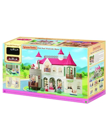 SYLVANIAN FAMILIES VILLA SUL FIUME CASA CASTELLO CON TORRI (5865)