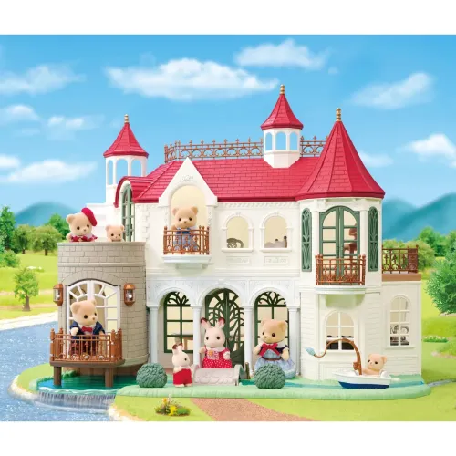 SYLVANIAN FAMILIES VILLA SUL FIUME CASA...
