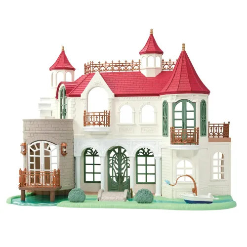 SYLVANIAN FAMILIES VILLA SUL FIUME CASA...