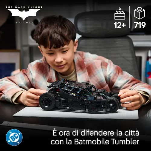LEGO TECHNIC BATMOBILE TUMBLER TELECOMANDATA...