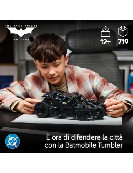 LEGO TECHNIC BATMOBILE TUMBLER TELECOMANDATA CON APP (42239)