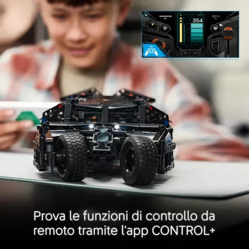 LEGO TECHNIC BATMOBILE TUMBLER TELECOMANDATA...
