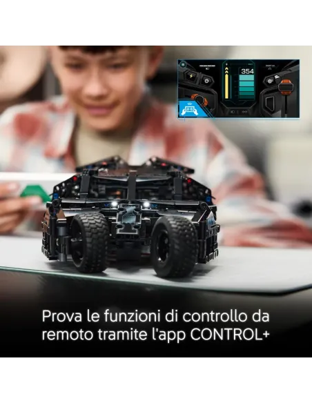 LEGO TECHNIC BATMOBILE TUMBLER TELECOMANDATA CON APP (42239)