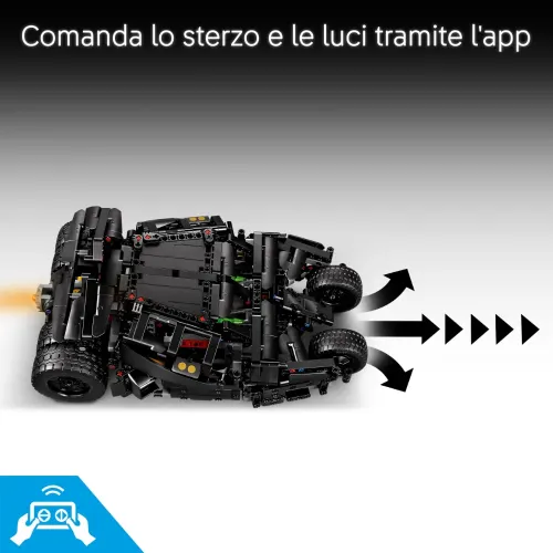 LEGO TECHNIC BATMOBILE TUMBLER TELECOMANDATA...