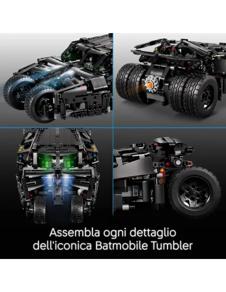 LEGO TECHNIC BATMOBILE TUMBLER TELECOMANDATA CON APP (42239)