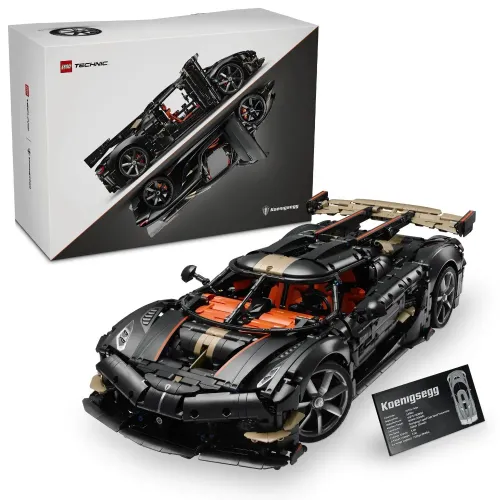 LEGO TECHNIC HYPERCAR KOENIGSEGG SADAIR'S SPEAR...
