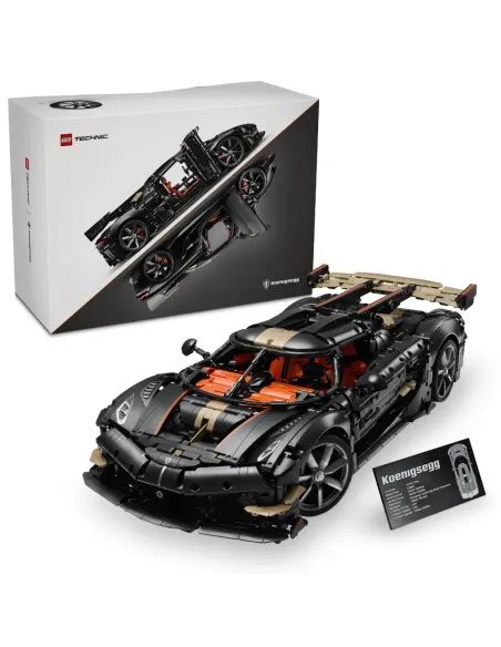 LEGO TECHNIC HYPERCAR KOENIGSEGG SADAIR'S SPEAR (42232)