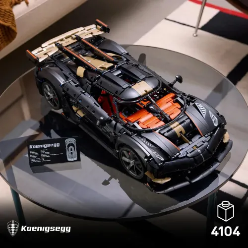 LEGO TECHNIC HYPERCAR KOENIGSEGG SADAIR'S SPEAR...