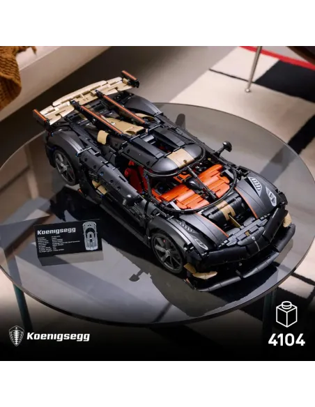 LEGO TECHNIC HYPERCAR KOENIGSEGG SADAIR'S SPEAR (42232)