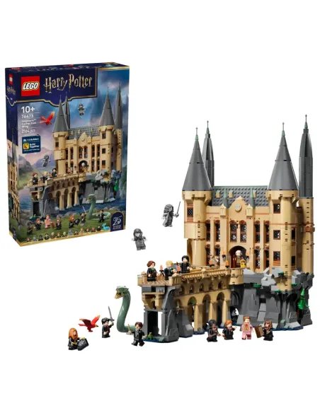 LEGO HARRY POTTER CASTELLO DI HOGWARTS ALA EST CON 13 MINIFIGURE (76473)