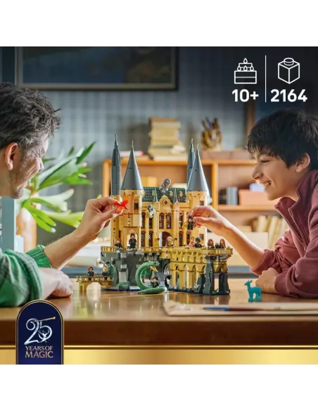 LEGO HARRY POTTER CASTELLO DI HOGWARTS ALA EST CON 13 MINIFIGURE (76473)