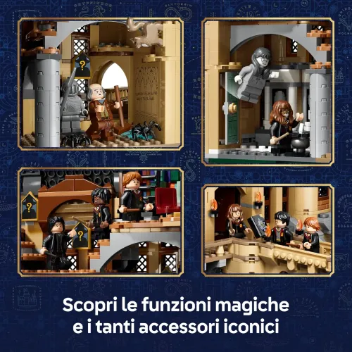 LEGO HARRY POTTER CASTELLO DI HOGWARTS ALA EST...