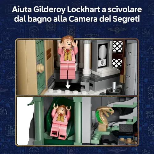 LEGO HARRY POTTER CASTELLO DI HOGWARTS ALA EST...