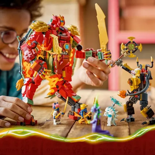 LEGO NINJAGO MECH DRAGO MUTAFORMA DI WYLDFYRE 2...