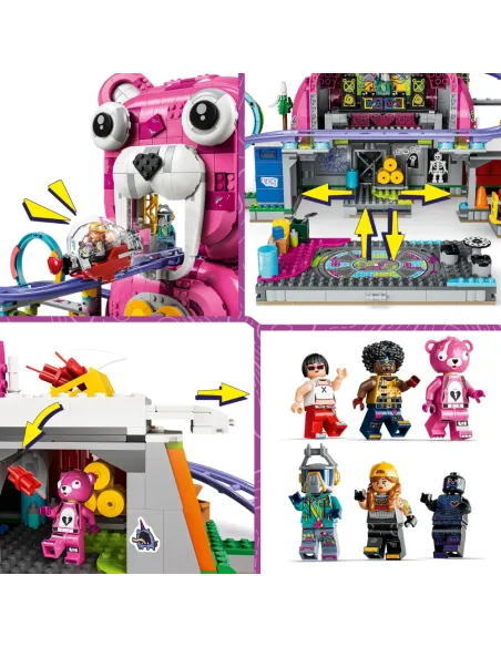 LEGO FORTNITE TANA STRANA CON MONTAGNE RUSSE (77082)