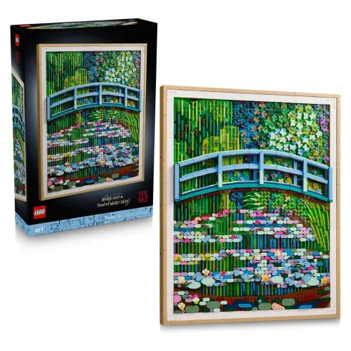 LEGO ART CLAUDE MONET LO STAGNO DELLE NINFEE...