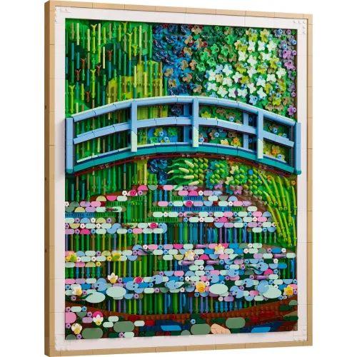 LEGO ART CLAUDE MONET LO STAGNO DELLE NINFEE...