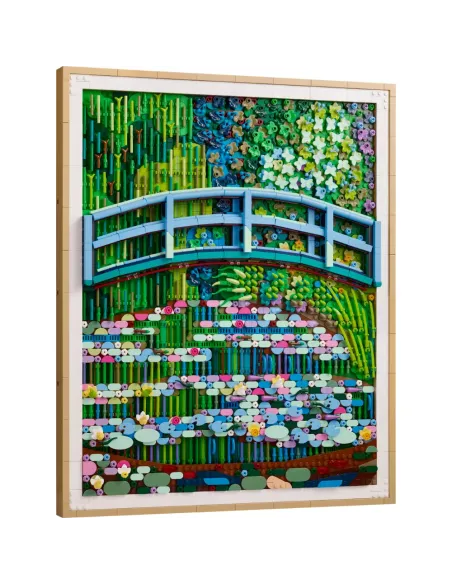LEGO ART CLAUDE MONET LO STAGNO DELLE NINFEE QUADRO DA PARETE (31220)