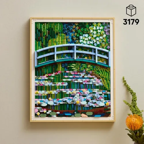 LEGO ART CLAUDE MONET LO STAGNO DELLE NINFEE...