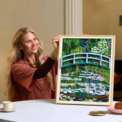 LEGO ART CLAUDE MONET LO STAGNO DELLE NINFEE...