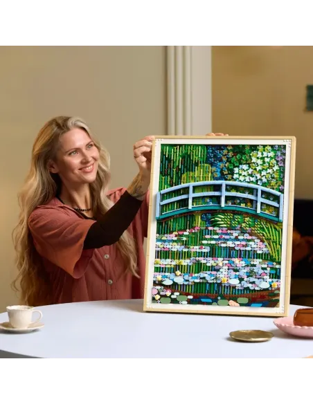 LEGO ART CLAUDE MONET LO STAGNO DELLE NINFEE QUADRO DA PARETE (31220)