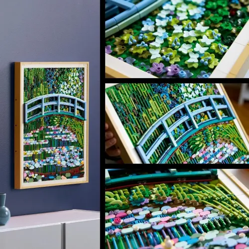 LEGO ART CLAUDE MONET LO STAGNO DELLE NINFEE...