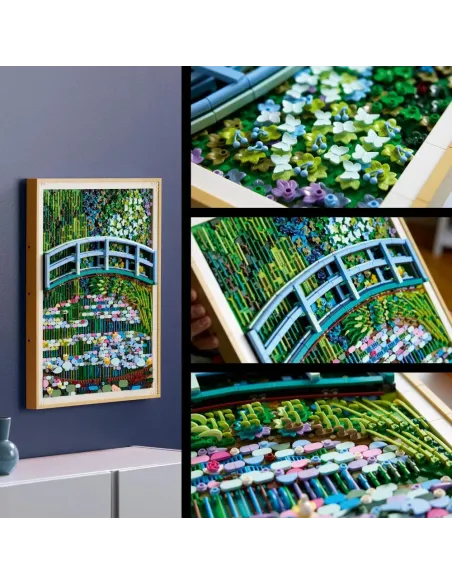 LEGO ART CLAUDE MONET LO STAGNO DELLE NINFEE QUADRO DA PARETE (31220)